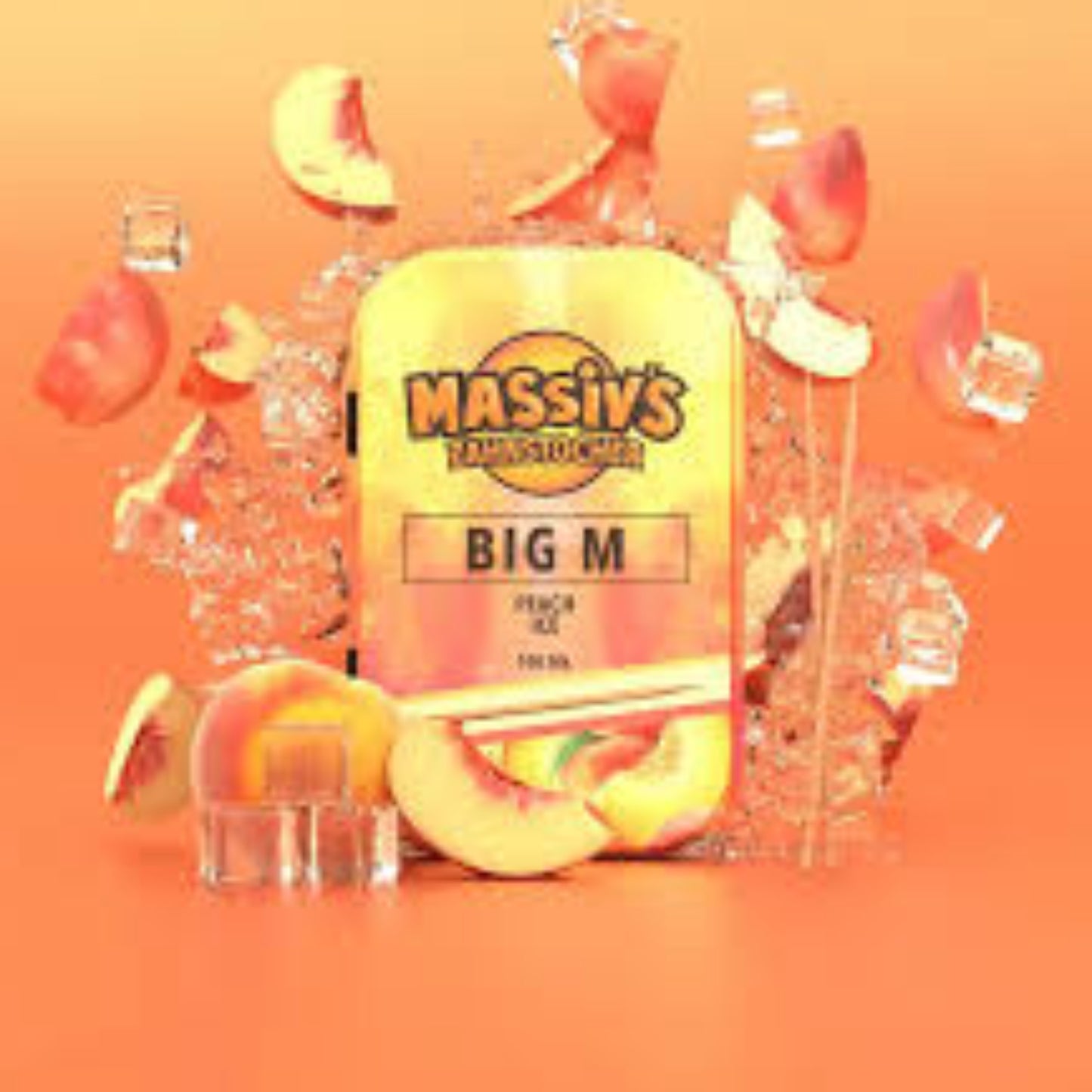 Massiv‘s Zahnstocher Pfirsich - ICE