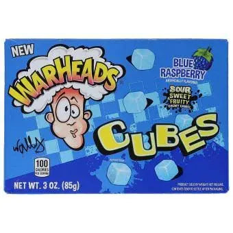 Warheads Cubes Blue Raspberry (sauer)