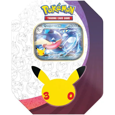 Pokémon Quajutsu 30 Jahre Tin Box