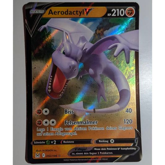 Aerodactyl V – 092/196 – Holo
