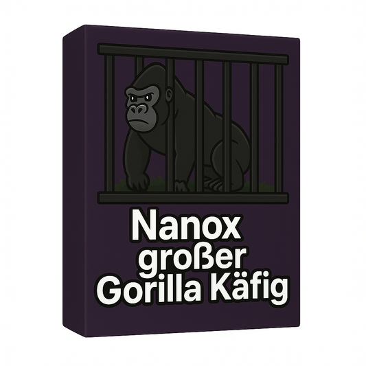 Nanox großer Gorilla Käfig  🦍