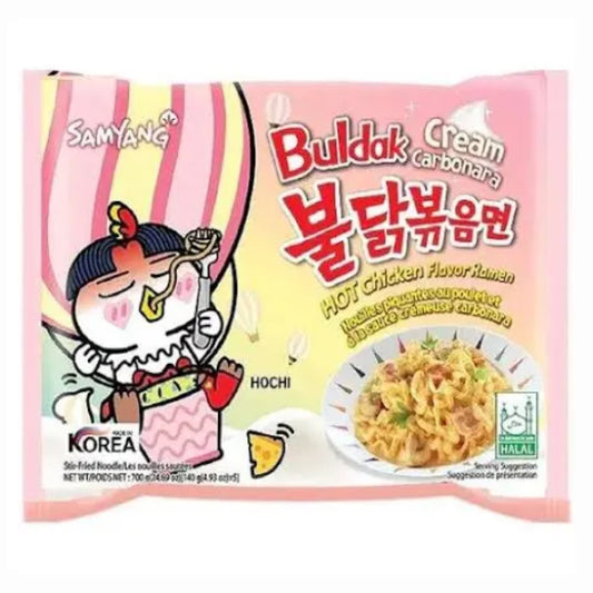 Samyang Buldak Cream Carobonara Hot Chicken Flavor Ramen